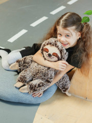 Игрушка мягкая «Ленивец Луиис» - Фото 3