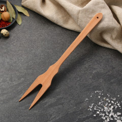 Вилка деревянная - Фото 3