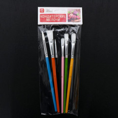 Набор кондитерских кисточек для декорирования «Леонардо» - Фото 2