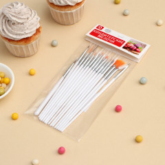 Набор кондитерских кисточек для декорирования «Слоновая кость» - Фото 2