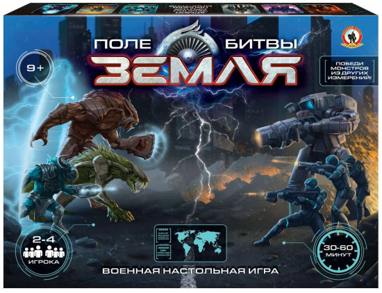 Игра настольная «Поле битвы – Земля»