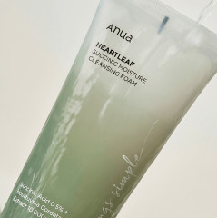 Гель-пенка для умывания с янтарной кислотой «Heartleaf Succinic Moisture Cleansing Foam» - Фото 2