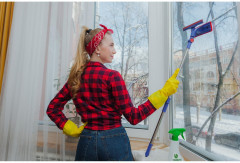 Окномойка с телескопической стальной и сгоном - Фото 10