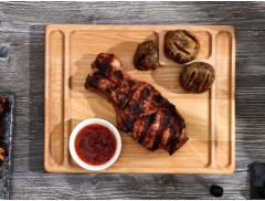 Доска-тарелка для подачи стейка - Фото 3