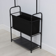 Стойка для одежды с корзиной - Фото 4