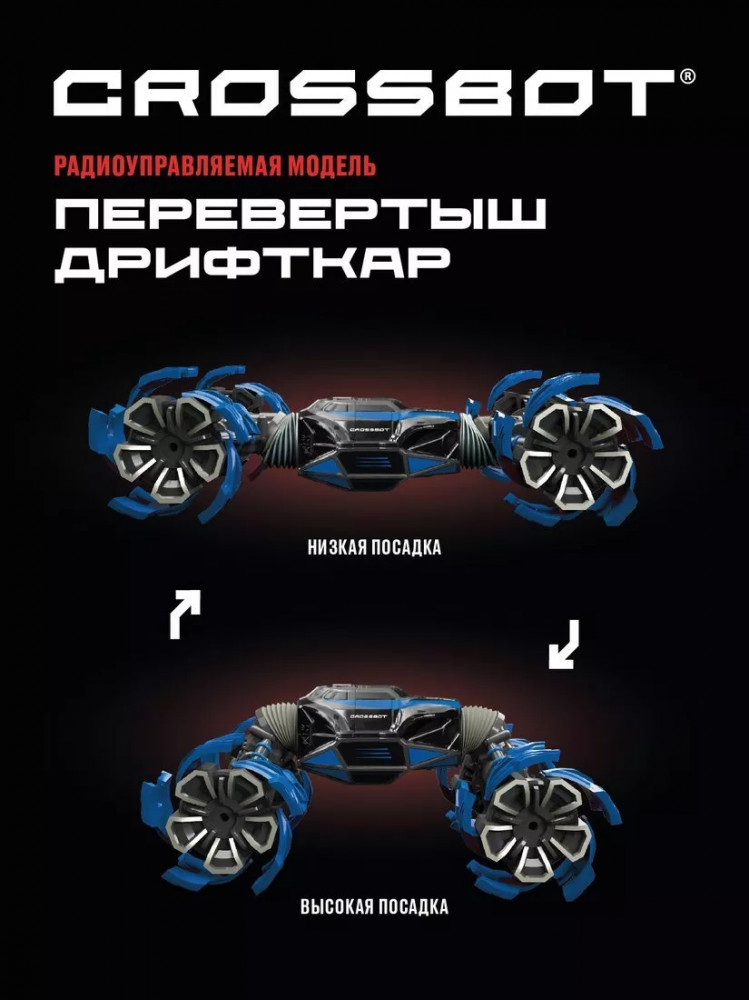 Машина на радиоуправлении «Перевертыш-вездеход» | Crossbot | Фото 5