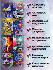 Картина по номерам «Бэтмен» - Фото 2