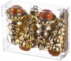 Елочное украшение «Елочка» (4 шт) - Фото 1