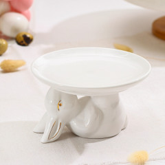 Подставка для десертов «Зайка в золотом» - Фото 1