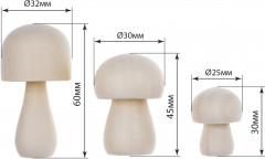 Набор фигурок «Грибное лукошко» - Фото 6