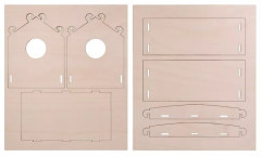 Конструктор деревянный «Кормушка для птиц» - Фото 1