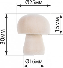 Набор фигурок «Гриб» - Фото 4