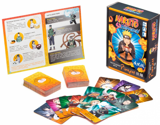 Игра карточная «Наруто. Рамен»