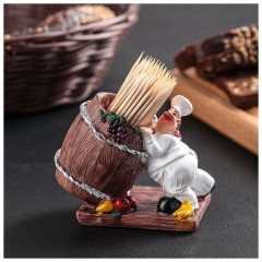 Подставка для зубочисток «Повар» - Фото 5