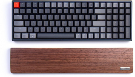 Подставка под запястья Keychron K2/K6 Walnut Wood Palm Rest