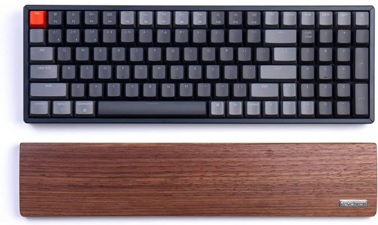 Подставка под запястья Keychron K4 Walnut Wood Palm Rest