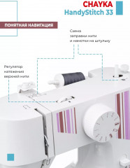 Машина швейная HandyStitch 33 - Фото 4