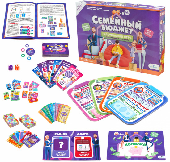 Игра настольная «Семейный бюджет»