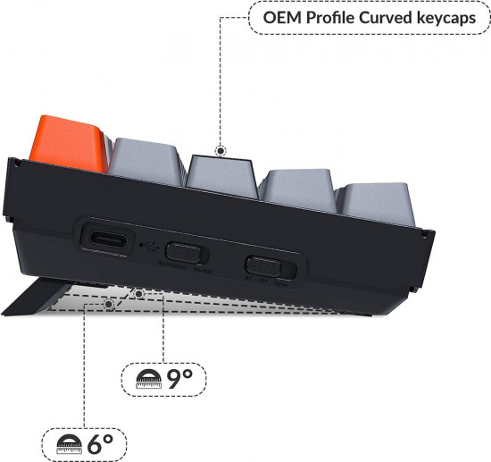 Клавиатура Keychron K6-O2