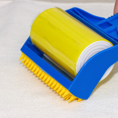 Ролик для чистки одежды с силиконовой щёткой - Фото 5