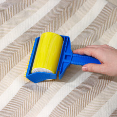 Ролик для чистки одежды с силиконовой щёткой - Фото 6