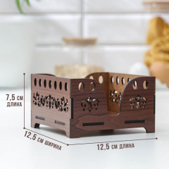 Салфетница «Орех» - Фото 2