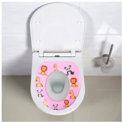 Накладка на унитаз детская «Зверята» - Фото 1