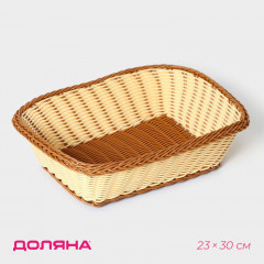 Корзинка для хлеба «Молочный шоколад» - Фото 1