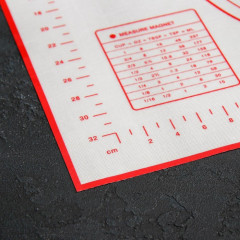 Коврик силиконовый армированный с разлиновкой - Фото 2