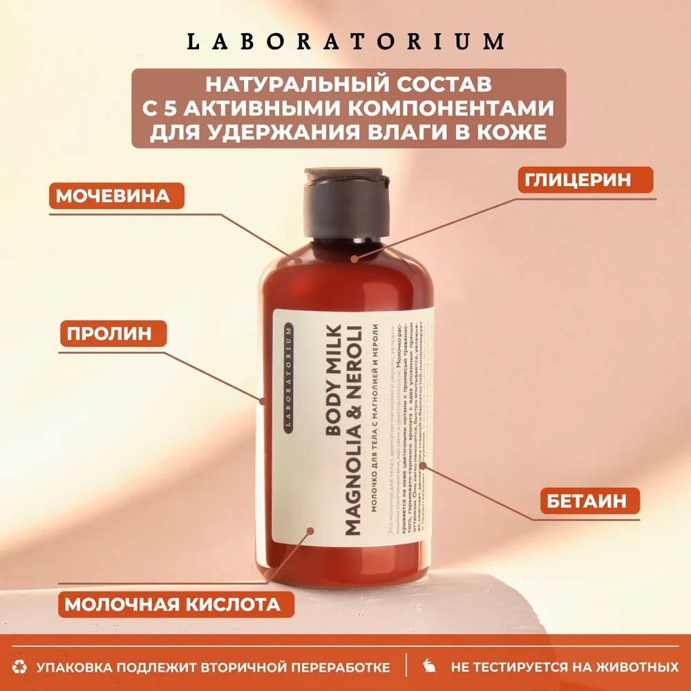 Молочко для тела «Magnolia & Neroli» | Laboratorium | Фото 2
