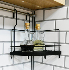 Полка навесная на рейлинг «Лофт» - Фото 3