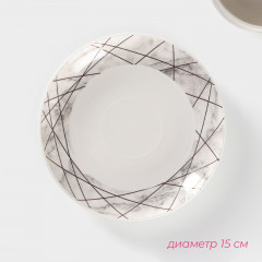 Сервиз чайный «Мрамор» - Фото 3