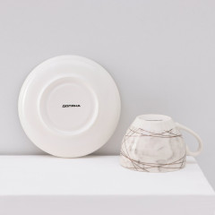 Сервиз чайный «Мрамор» - Фото 6