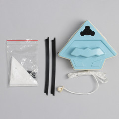 Щётка для мытья окон с двух сторон магнитная с водосгоном - Фото 5