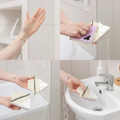 Щётка для мытья окон с двух сторон магнитная с водосгоном - Фото 3