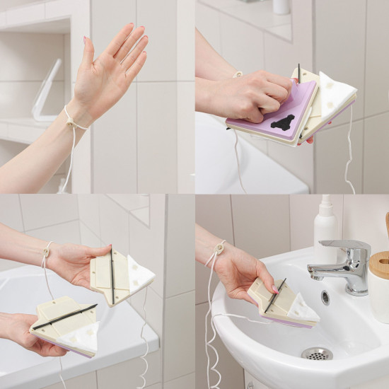 Щётка для мытья окон с двух сторон магнитная