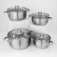 Набор кастрюль с крышками «Гретте» - Фото 1