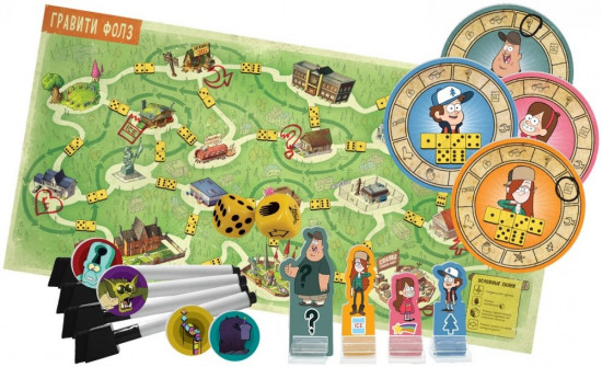 Игра настольная «Гравити Фолз. Бесконечное лето»