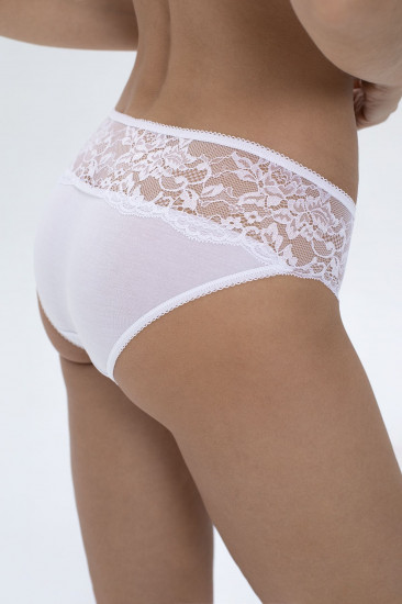 Трусы-слип с кружевом женские