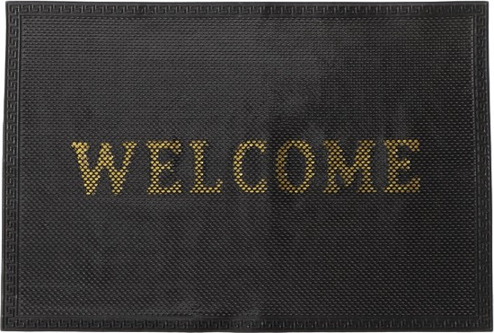 Коврик придверный грязезащитный «Welcome. Точки»