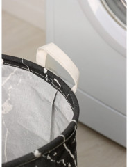 Корзина для белья «Мрамор» - Фото 4