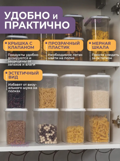 Контейнер для сыпучих продуктов