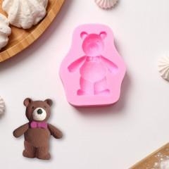 Молд силиконовый «Мишка» - Фото 1