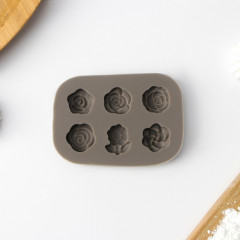 Молд силиконовый «Розочки» - Фото 2