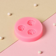 Молд силиконовый «Три малых розы» - Фото 2