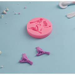 Молд силиконовый «Три птицы» - Фото 4