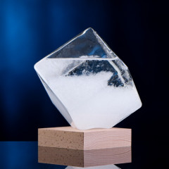 Барометр — штормгласс «Куб» - Фото 3