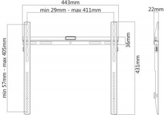 Кронштейн для видеостен - Фото 1