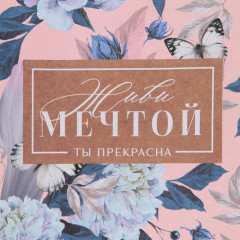 Пакет подарочный «Живи мечтой» - Фото 3