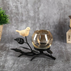 Подсвечник «Птица на ветке» - Фото 1